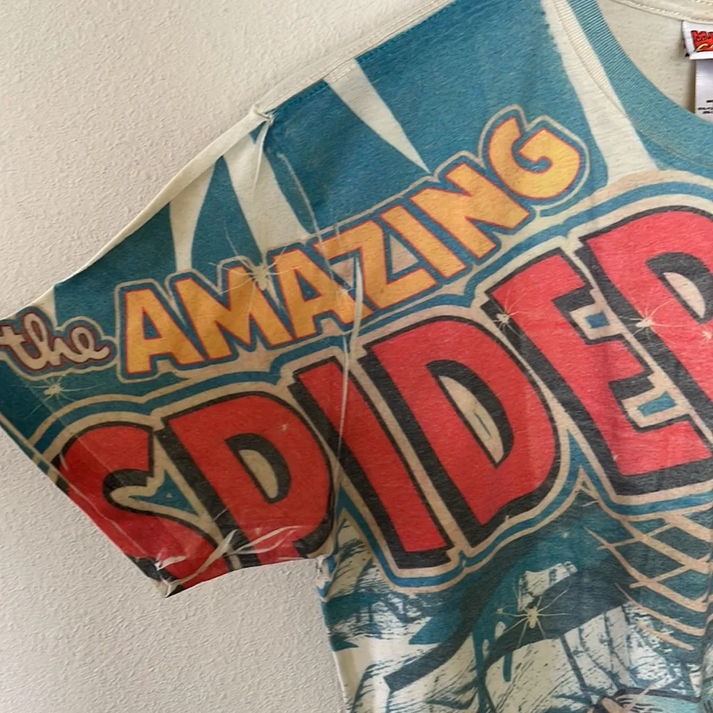 Vintage Marvel Spiderman Comic Shirt - Picture 4 of 13